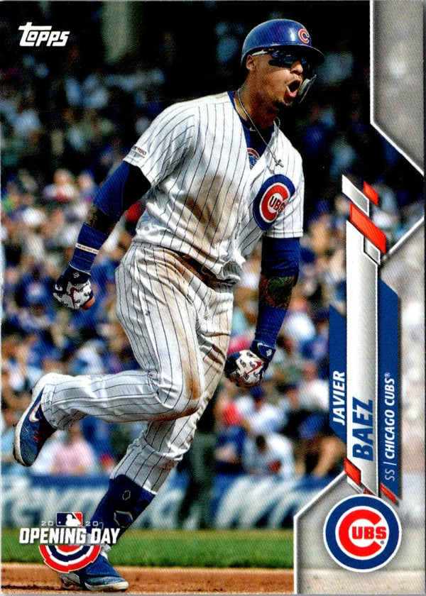 2020 Topps Opening Day Javier Baez #128