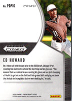 2020 Panini Contenders Draft Pick Ticket Ed Howard #DPT-EH