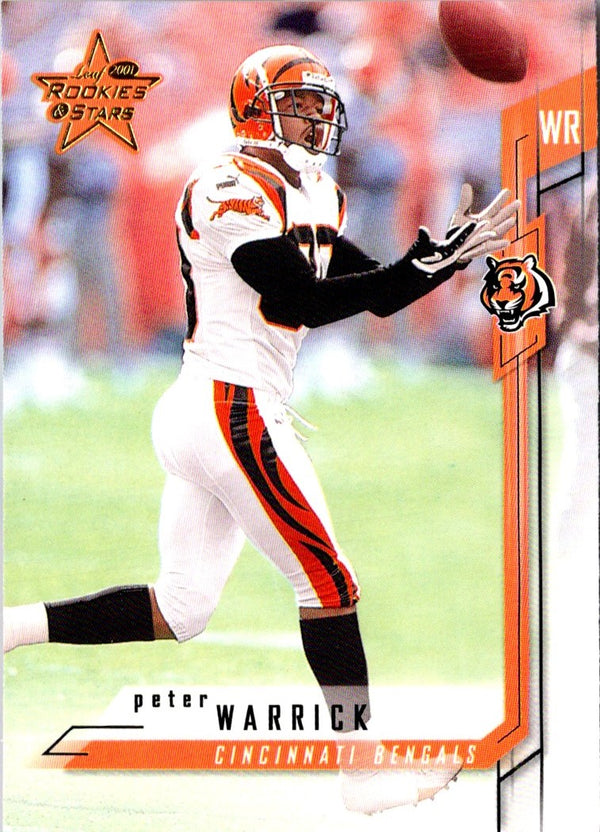 2001 Leaf Rookies & Stars Peter Warrick #67