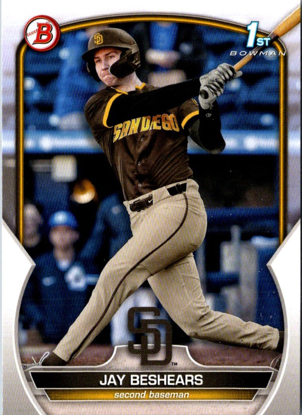 2023 Bowman Draft Jay Beshears #BD-166 Rookie