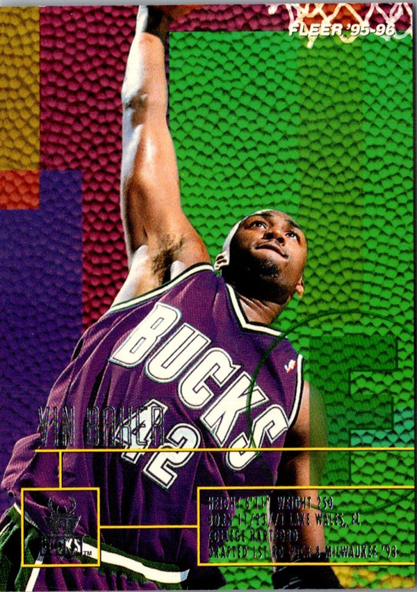 1995 Fleer European Vin Baker #100