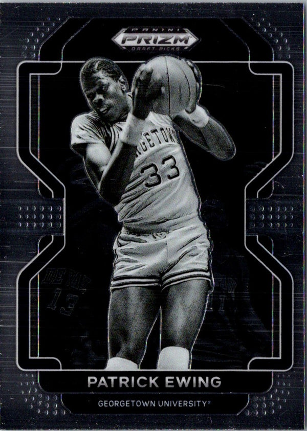 2022 Panini Prizm Draft Picks Blue Patrick Ewing #38