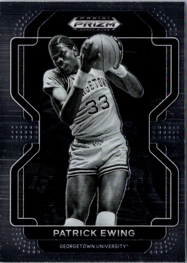 2022 Panini Prizm Draft Picks Blue Patrick Ewing