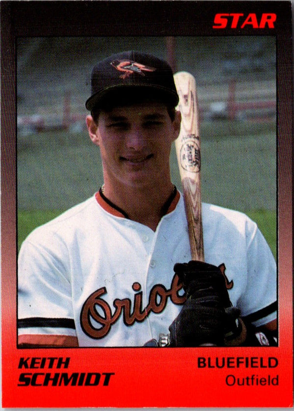 1989 Star Bluefield Orioles Keith Schmidt #20