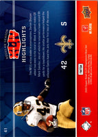 2010 Upper Deck Super Bowl XLIV Darren Sharper #41