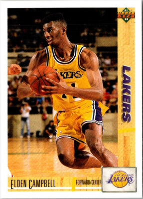 1991 Upper Deck Paris McDonald's Open Elden Campbell #M1