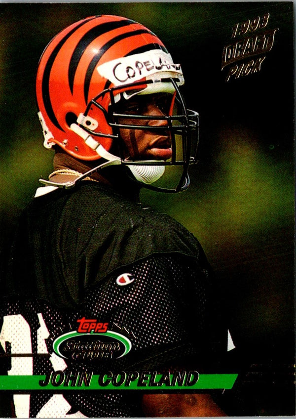 1993 Stadium Club John Copeland #154 Rookie