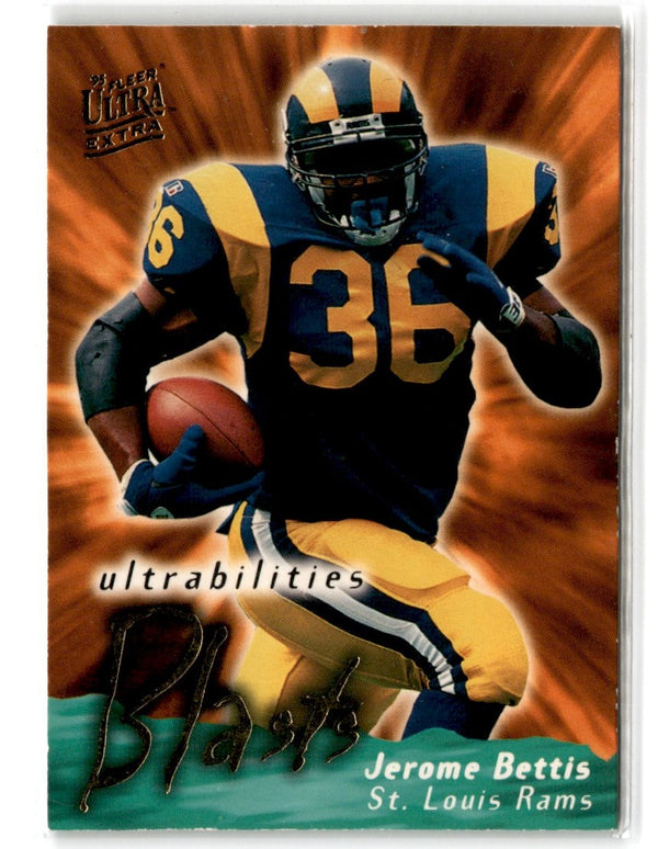 1995 Ultra Ultrabilities Jerome Bettis #26