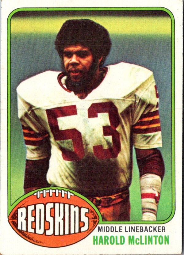 1976 Topps Harold McLinton #251 Rookie