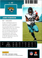2021 Panini Contenders James Robinson #45
