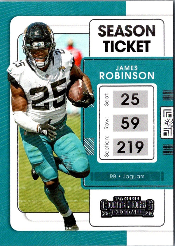 2021 Panini Contenders James Robinson #45