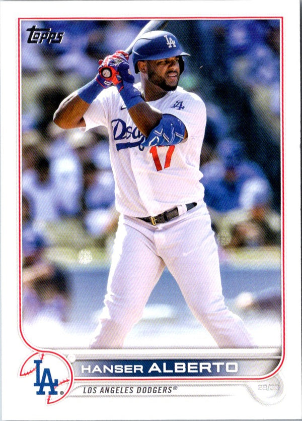 2022 Topps Update Hanser Alberto #US196