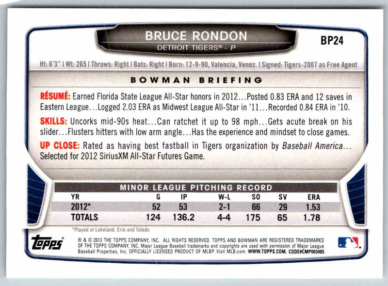 2014 Bowman Bruce Rondon