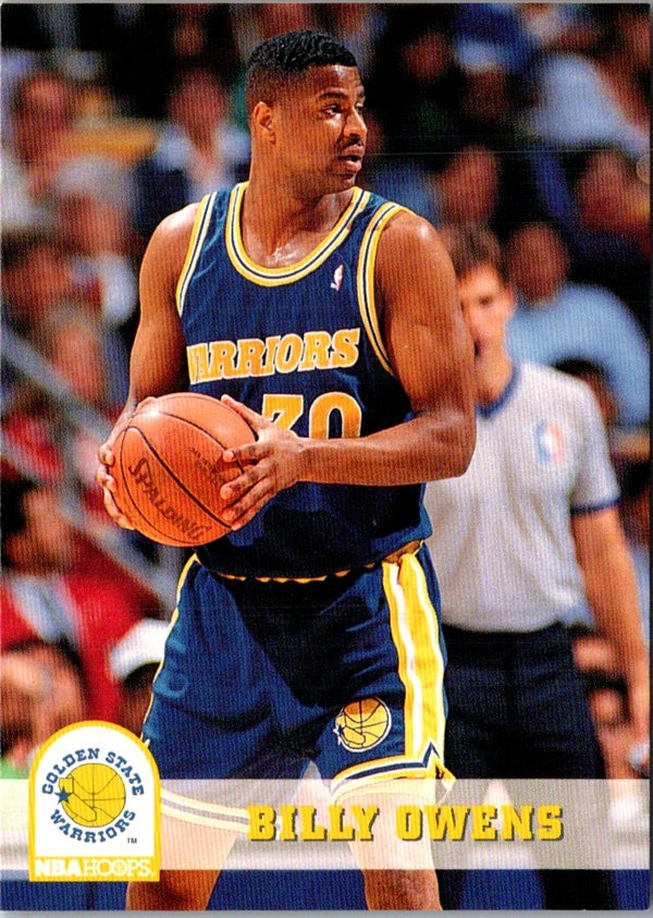 1993 Hoops Billy Owens #74