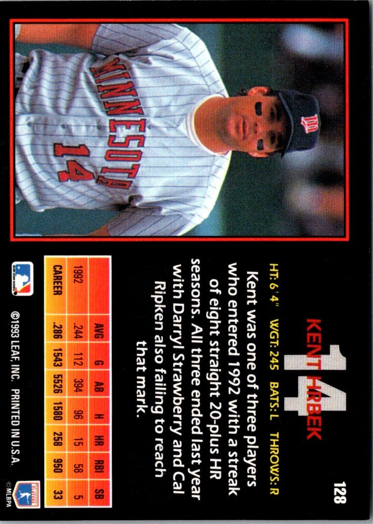 1993 Triple Play Kent Hrbek