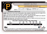 2024 Bowman Henry Davis #61