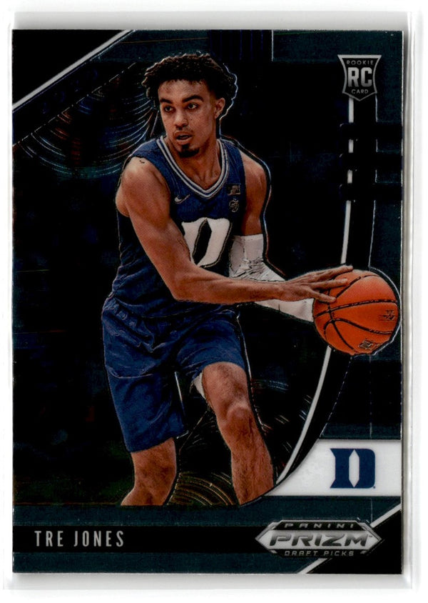 2020 Panini Prizm Draft Picks Collegiate Tre Jones #37