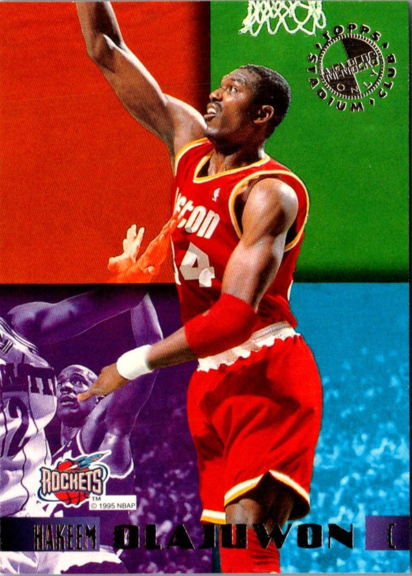 1994 Stadium Club Members Only 50 Hakeem Olajuwon #24