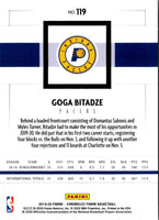2019 Panini Goga Bitadze #119 Rookie
