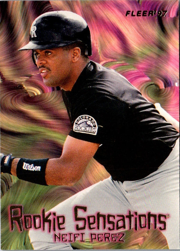 1997 Fleer Rookie Sensations Neifi Perez #17