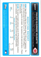 2009 Bowman Chrome Prospects Philippe Valiquette #BCP177