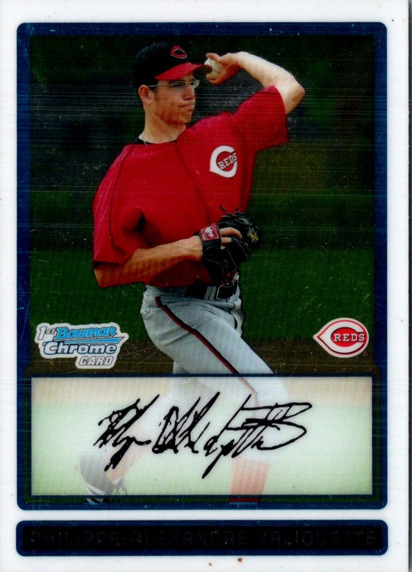 2009 Bowman Chrome Prospects Philippe Valiquette #BCP177