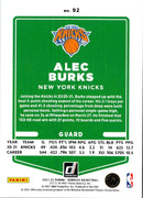 2021 Donruss Alec Burks