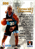 1996 SkyBox Premium Star Ruby Tyrone Hill #266