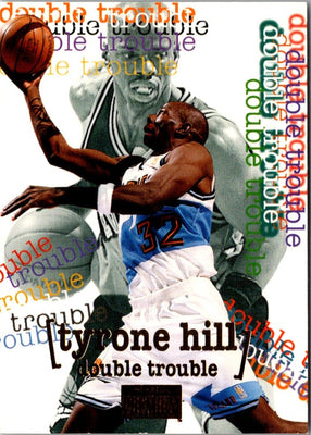 1996 SkyBox Premium Star Ruby Tyrone Hill #266