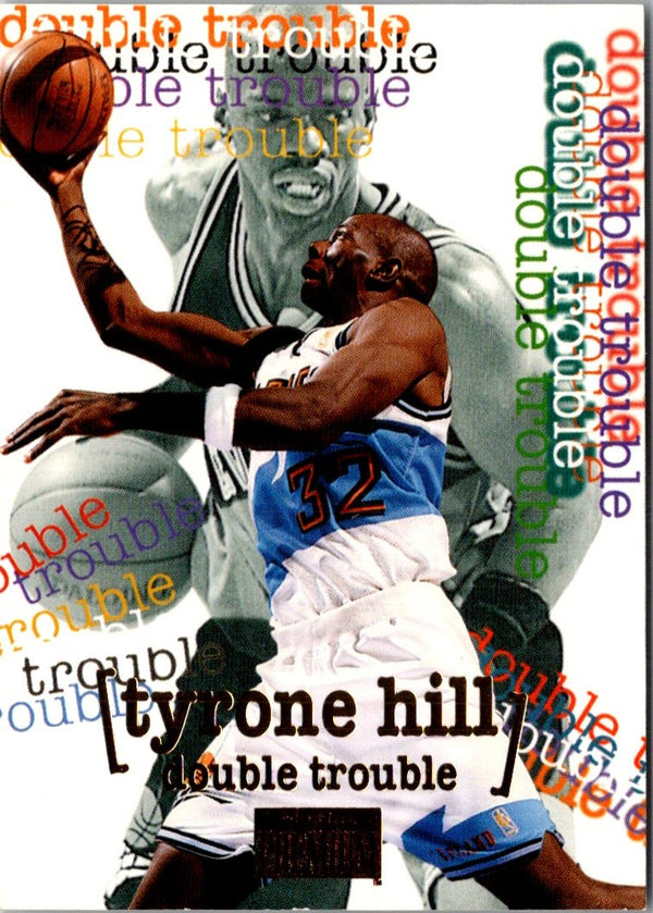 1996 SkyBox Premium Star Ruby Tyrone Hill #266