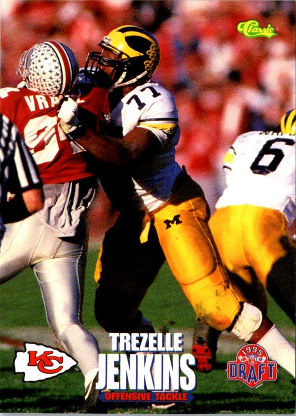 1995 Classic NFL Rookies Trezelle Jenkins #31