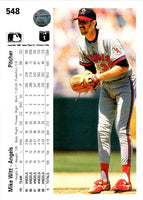 1990 Upper Deck Mike Witt #548