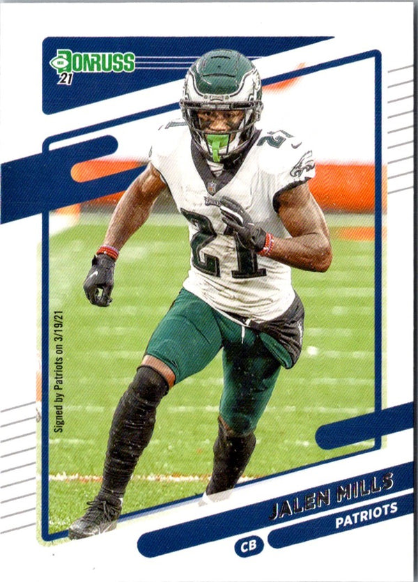 2021 Donruss Press Proof Blue Jalen Mills #113