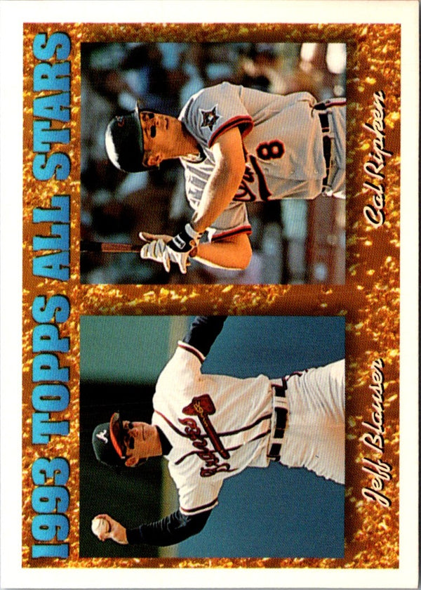 1994 Topps Jeff Blauser/Cal Ripken Jr. #387