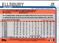 2019 Topps Jacoby Ellsbury #370