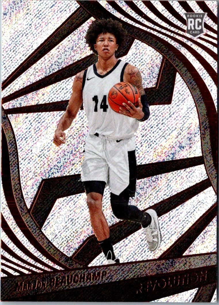 2022 Panini Chronicles Draft Picks Revolution MarJon Beauchamp