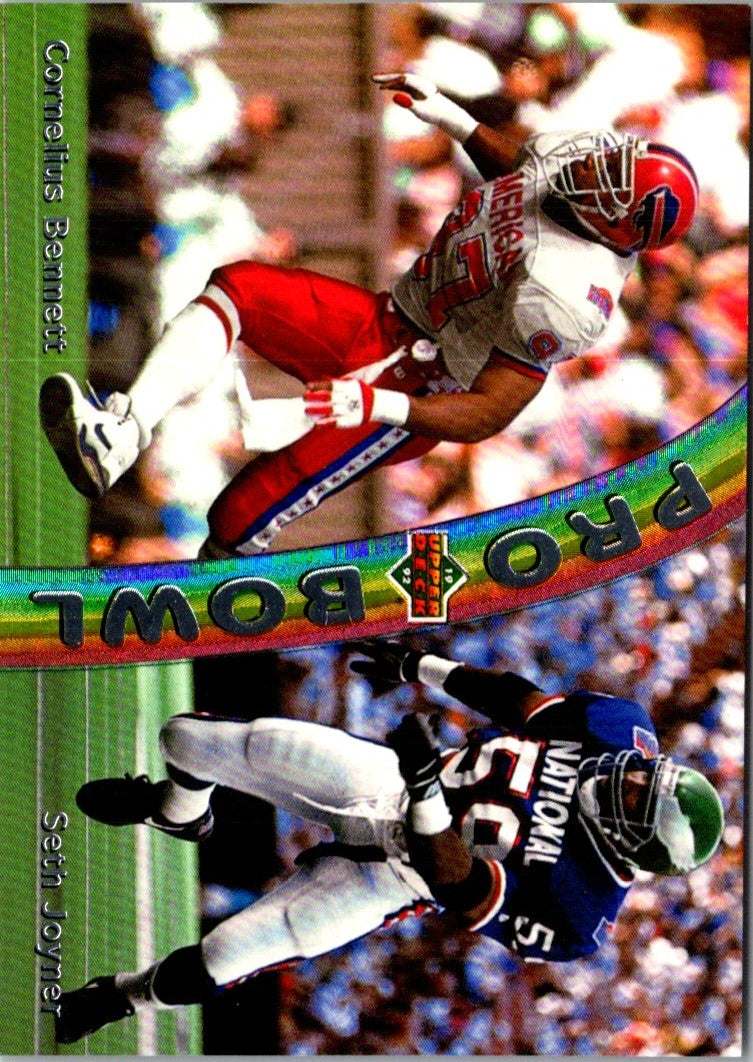 1992 Upper Deck Pro Bowl Cornelius Bennett/Seth Joyner