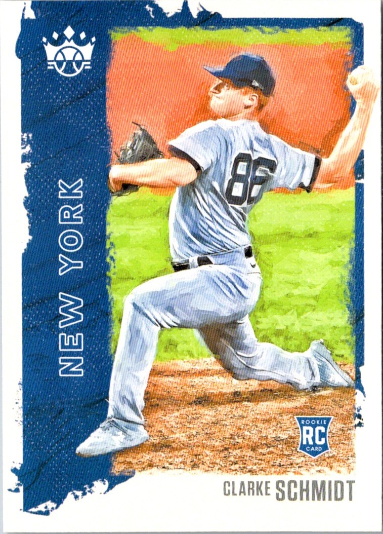 2021 Panini Diamond Kings Blue Clarke Schmidt