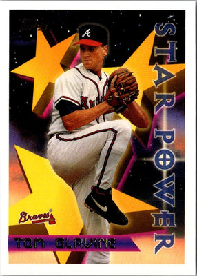 1996 Topps Power Boosters Tom Glavine #8
