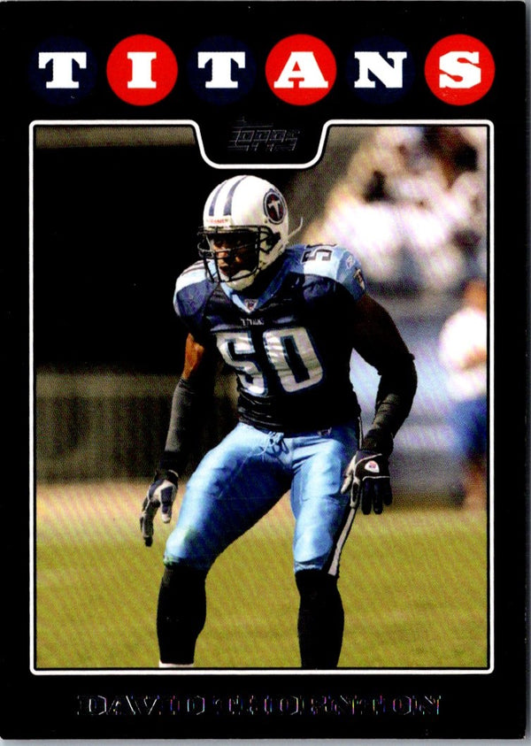 2008 Topps Tennessee Titans David Thornton #TEN12