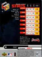 1999 Upper Deck HoloGrFX Chipper Jones #6
