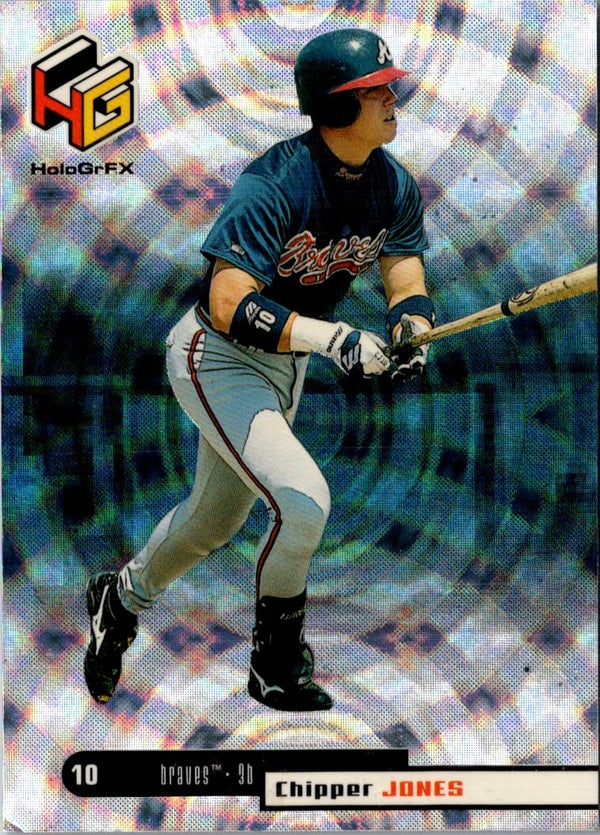 1999 Upper Deck HoloGrFX Chipper Jones #6