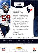 2021 Panini Playoff Whitney Mercilus