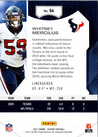 2021 Panini Playoff Whitney Mercilus #54