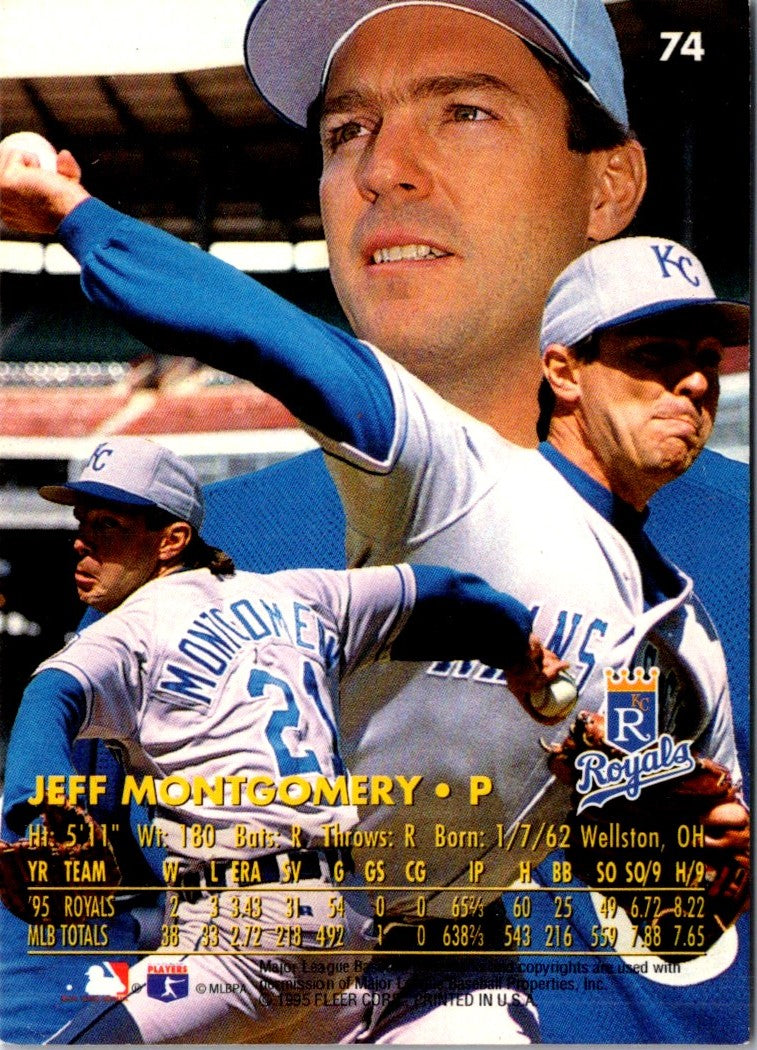 1996 Ultra Jeff Montgomery