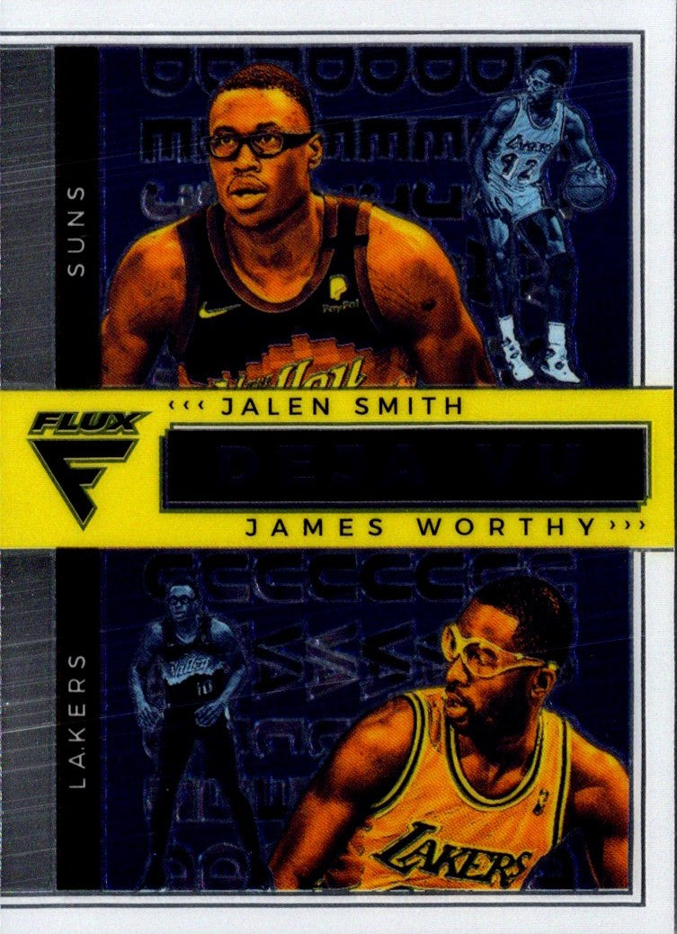 2020 Panini Flux Deja Vu Jalen Smith/James Worthy