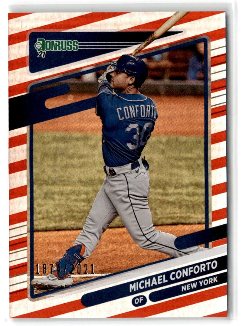 2021 Donruss Red Michael Conforto