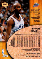 2000 Topps Gold Label Bryon Russell #6
