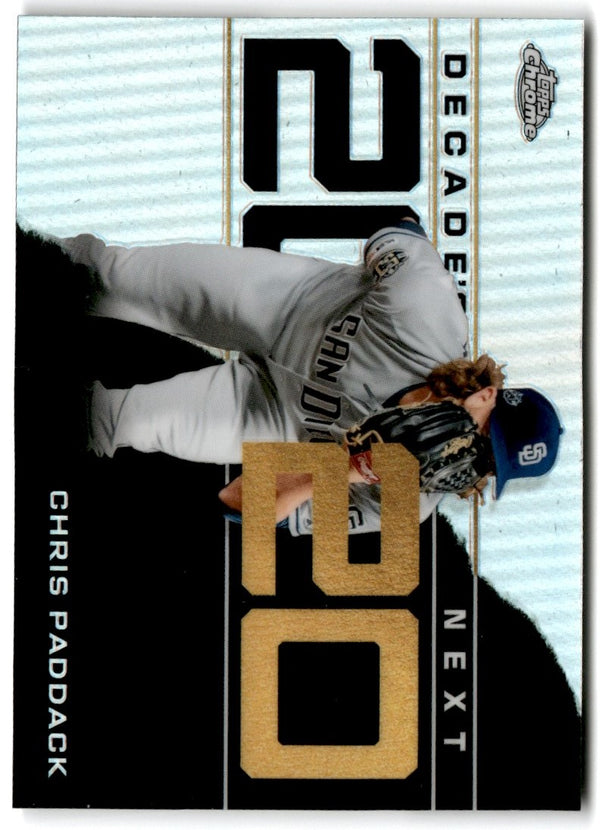 2020 Topps Chrome Update Decade's Next Chris Paddack #DNC-20