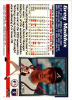 1995 Topps Finest Bronze Greg Maddux #2